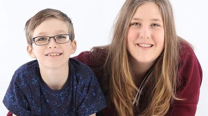 A picture of Sara's children